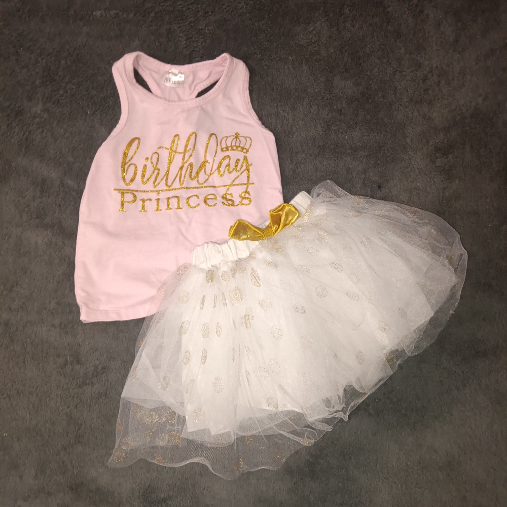 Birthday Princess Tutu Set